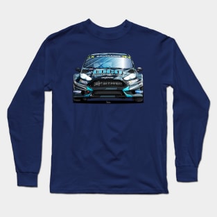 Ford Fiesta WRX Rallycross - Janis Baumanis Long Sleeve T-Shirt